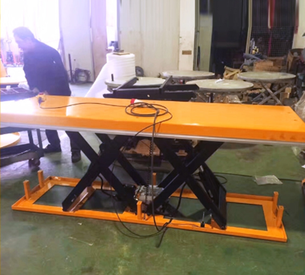 ETYY double scissor stationary electric lifting table